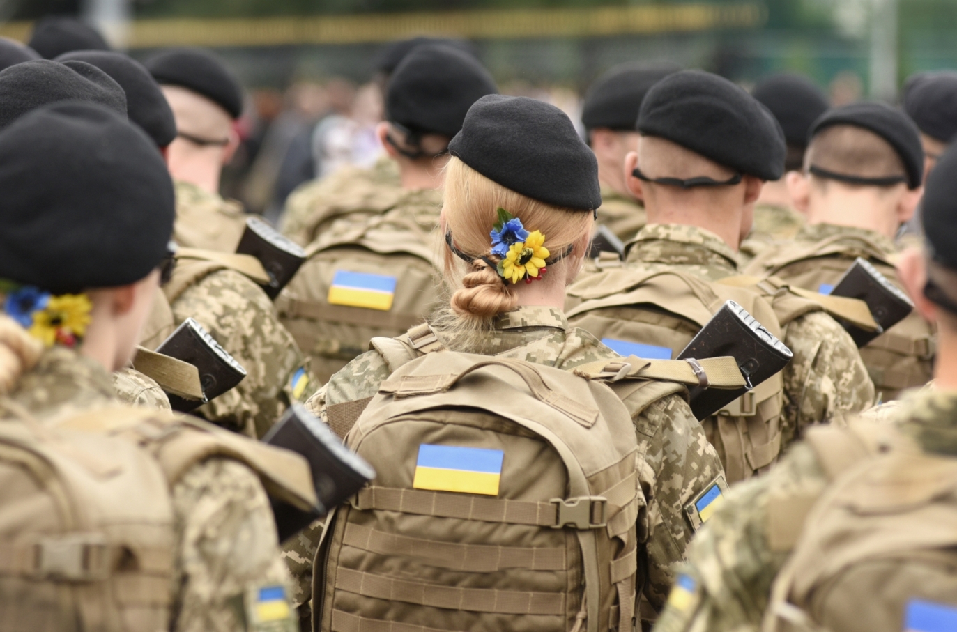 The Ukrainian Nation, willing to fight