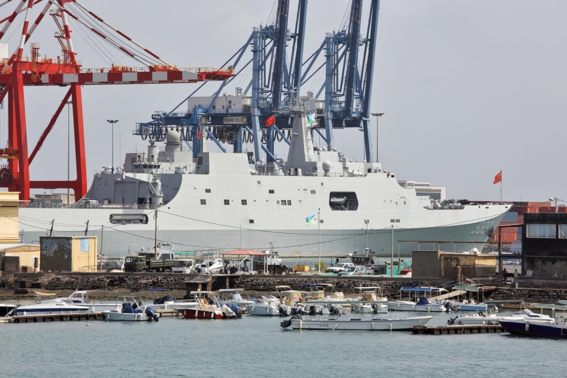 The PLAN in Djibouti Harbour