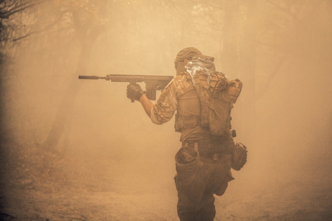 Mercenary in the dust