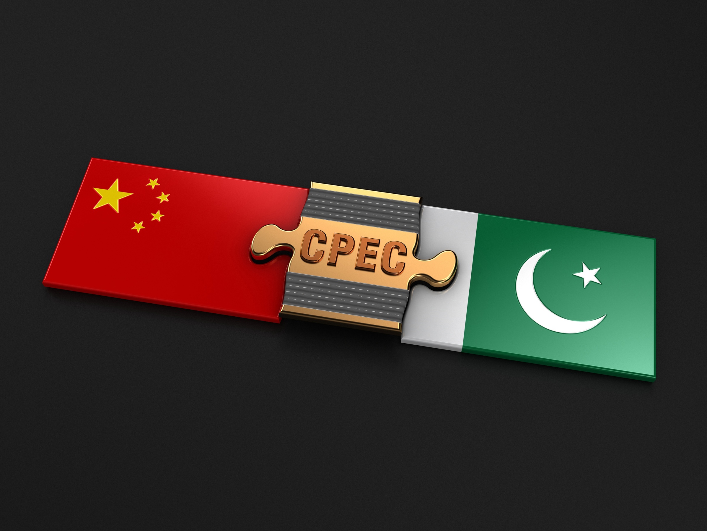 China and Pakistan, connected by CPEC