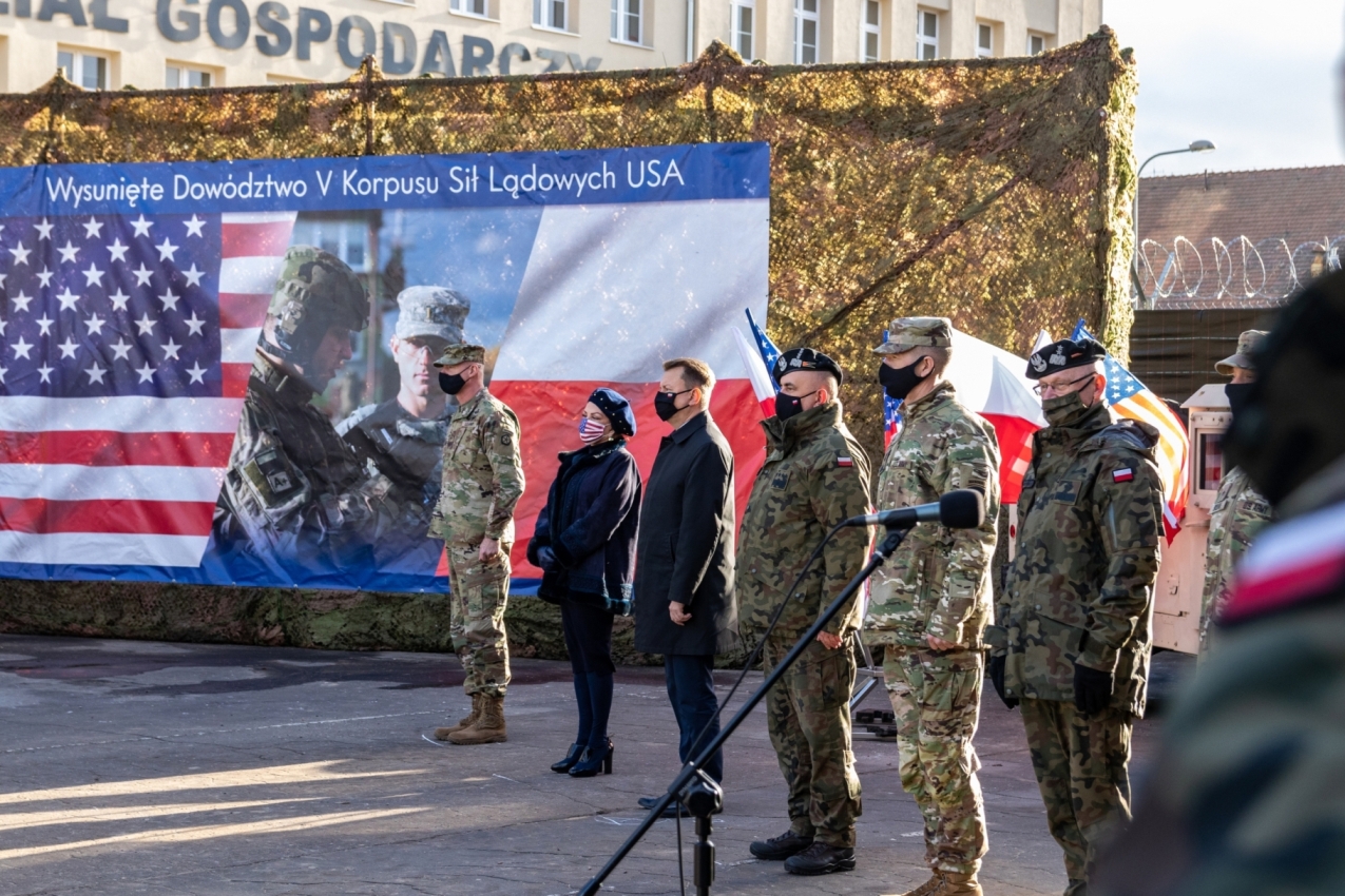 Common US - Polish Inauguration Ceremony