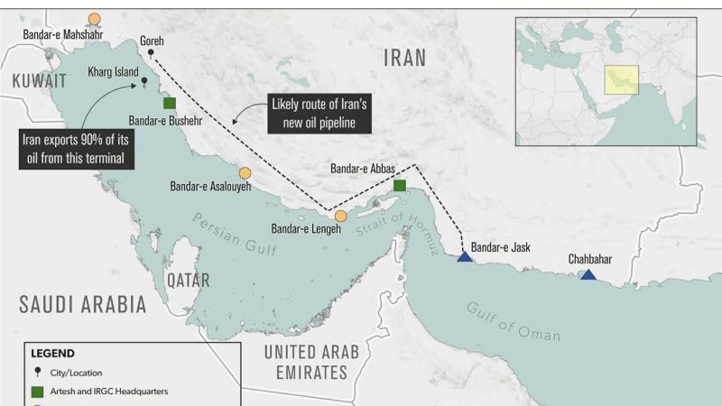 Irans Oil Pipelines