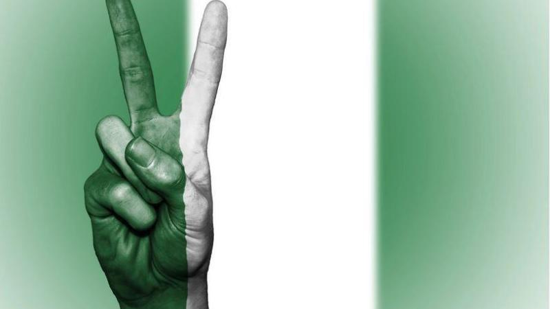 Nigerian Flag Victory