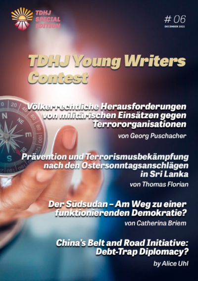 Cover page Special Edition Young Writers Contest